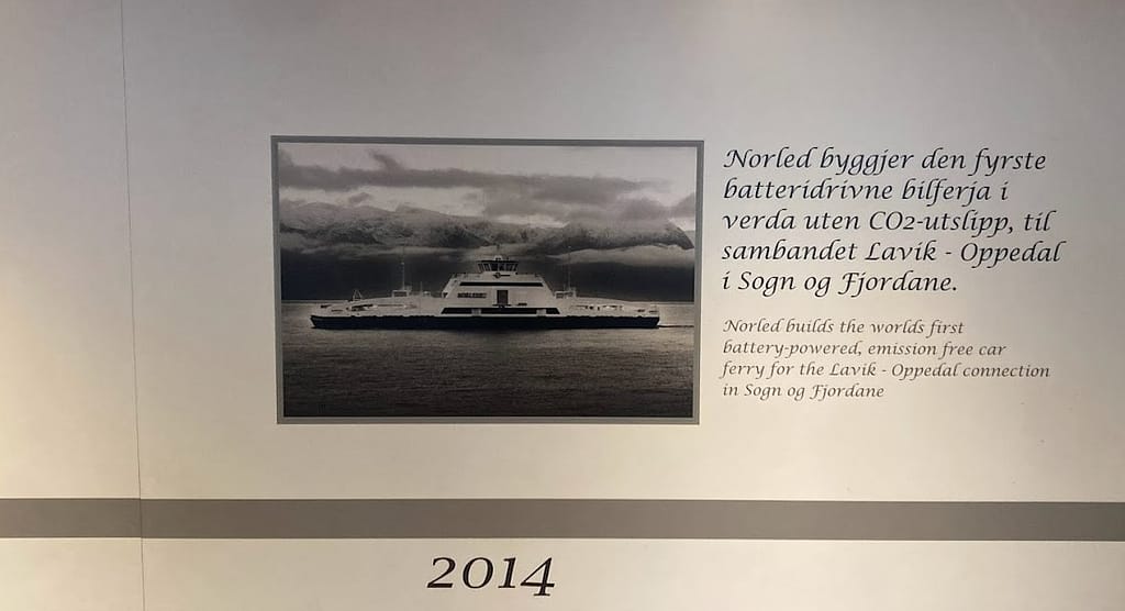 Ampere electric ferry 2014
