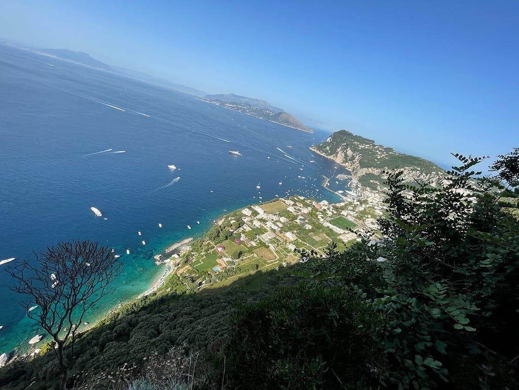 View from Villa San Michele