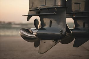boat engines with stainless propeller