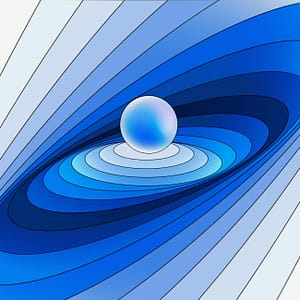 an artist s illustration of artificial intelligence ai this image represents how ai accountability is a strong foundation in a world of unpredictability it was created by artist champ