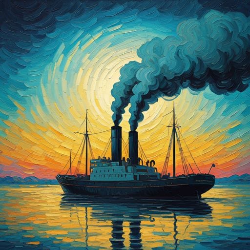 Vessel emission tracking