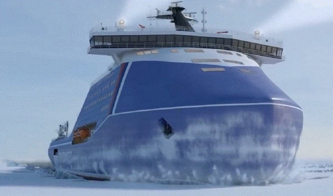 A Russian nuclear icebreaker will keep the Arctic Northeast passage open