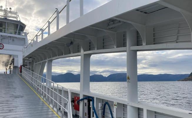 World's first battery powered ferry, Norway