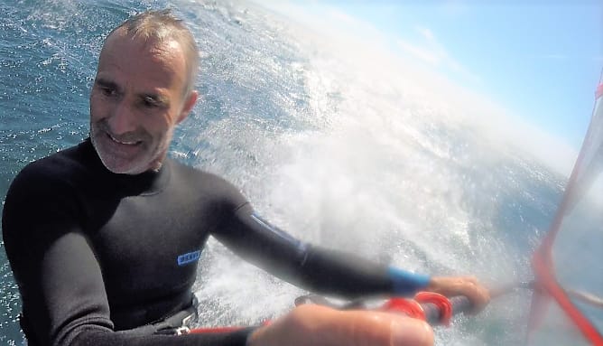 Winsurfing Tarifa, October, 2021