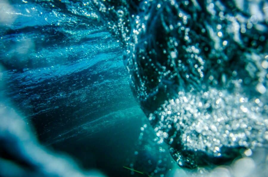 process of water logging by unknown object